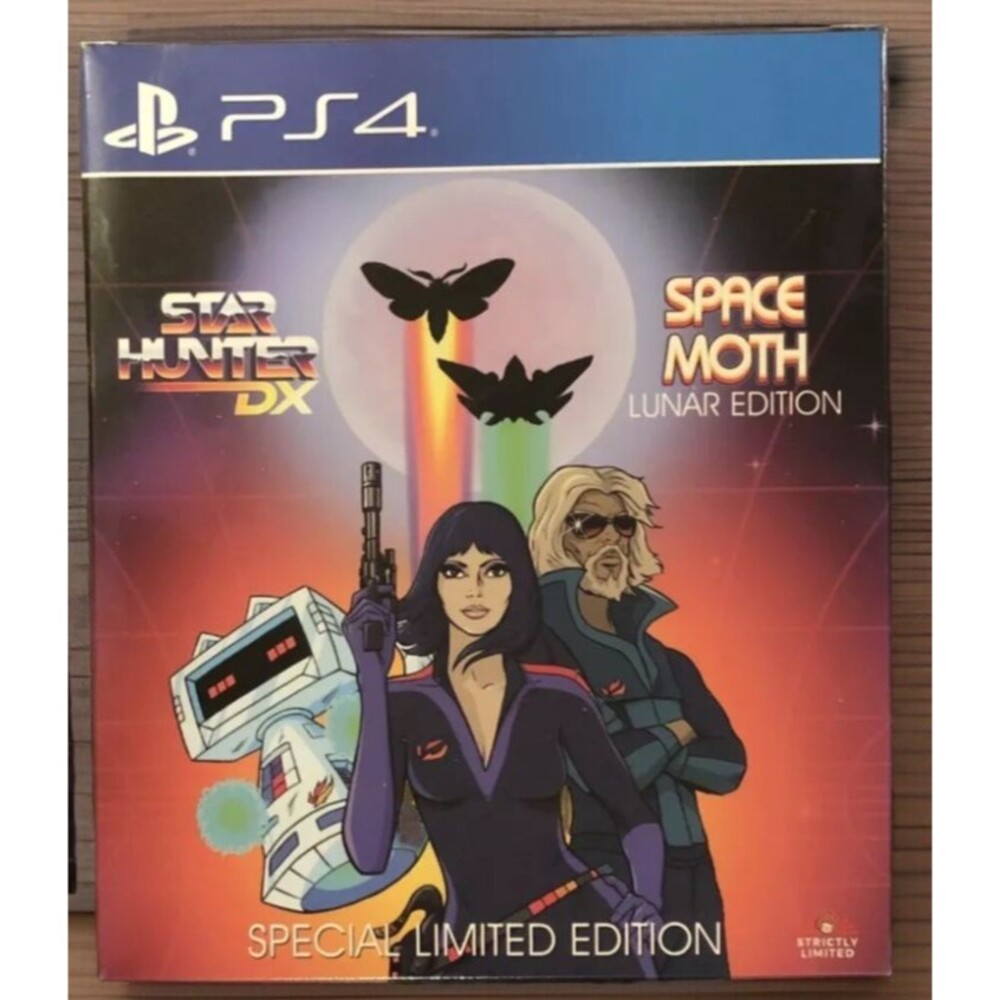 Star Hunter DX & Space Moth Lunar Ed PS4 Strictly Limited Video Games New Sealed